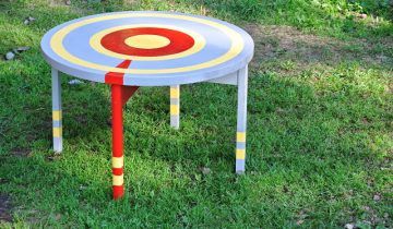 Easy DIY Upcycled Table for Kids Playroom