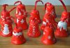 jingle bells ceramic ornaments