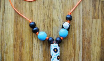 Bright DIY Kid Necklace to Whip Up Your Little One’s Look