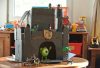 DIY cardboard castle simple tutorial playmobil friendly toddler activity crafts cardboard boxes