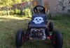 skull stencil pedal car cuctom toys DIY
