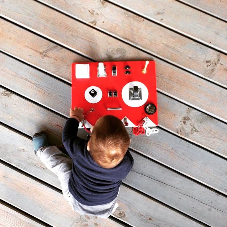 Buddy Busy Board: One of the Best Toys for One-year-old
